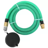 Siurbimo žarna su žalvarinėmis jungtimis, žalia, 1,1", 3m, PVC