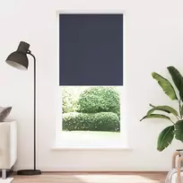 Roletas su tamsinančiomis užuolaidomis, 124,4x230 cm, audinys, plotis 120 cm, jūrų mėlyna