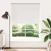 Roletas su tamsinančiu sluoksniu, 164,4x230 cm, audinys, plotis 160 cm, baltos spalvos
