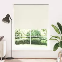 Roletas su tamsinančiu sluoksniu, 164,4x230 cm, audinys, plotis 160 cm, balkšvas