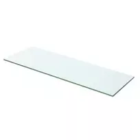 Lentynos plokštė, skaidrus stiklas, 60x15