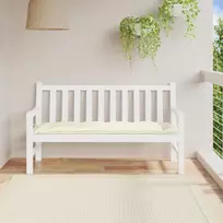 Sodo suoliuko pagalvėlė, kreminės spalvos, 150x50x7cm, audinys
