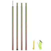Uždangos nuo saulės stulpas, 250cm, galvanizuotas plienas