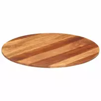 Stalviršis, 70cm, akacijos medienos masyvas, apskritas, 15–16mm
