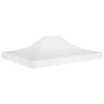 Proginės palapinės stogas, baltos spalvos, 4,5x3m, 270 g/m²