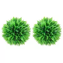 Dirbtiniai buksmedžio krūmai, 2vnt., 30cm, rutulio formos
