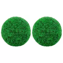 Dirbtiniai buksmedžio krūmai, 2vnt., 35cm, rutulio formos