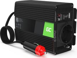 Green Cell Žalias Cell Žalias CELL automobilio maitinimo keitiklis 24V iki 230V 150W/300W Mod Sine