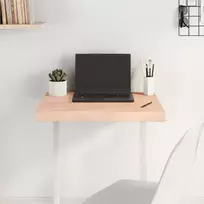 Stalviršis, 60x40x(2–6)cm, neapdorotas ąžuolo medienos masyvas