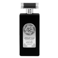Asdaaf Majd Al Sultan Black Intense perfumed water for men 100ml