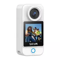 Veiksmo kamera - SJCAM C400 Pocket 54 g 1,3 colio 4K 30 kadr./s šešių ašių giroskopas Wi‑Fi balta