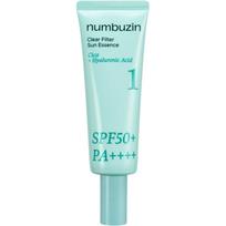 Numbuzin Numbuzin No.1 Clear Filter Sun Essence SPF 50+ 50 ml Veido apsauga nuo saulės