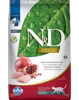 FARMINA N&D Prime Chicken & Pomegranate Adult Cat 2x5 kg – maistas katėms su vištiena