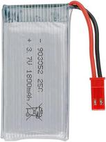 2 vnt. 3,7 V 1800 mAh 25C Li-po akumuliatorių su JST kištuku JJRC H11D H11C HQ898B RC sraigtasparniui