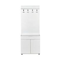 Drabužių kabykla su lentyna Kalune Design Prt-521-Bb-1, 187 cm, balta sp.