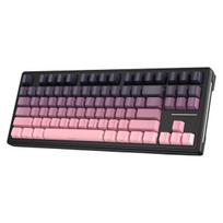 Attack Shark M87 belaidis mechaninis žaidimų klaviatūra 87 klavišų trijų režimų klaviatūra „Blackberry“ spalvos