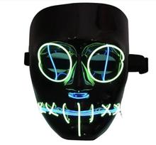 LED kaukė Sothsky, juoda