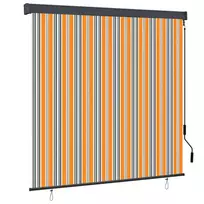 Roletas Geltona ir mėlyna 180 x 250 cm Audinys ir aliuminis