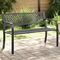 Sodo suoliukas, juodos spalvos, 119cm, plienas