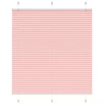 Plisuota žaliuzės rožinė 120x150 cm Audinio plotis 119,4 cm