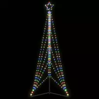 LED Kalėdų eglutė 525 LED Spalvingi 302 cm