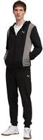 Puma Sportinis Kostiumas Vyrams Hooded Sweat Suit Black Grey 691769 01