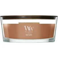 Woodwick Aromatinė žvakė 2670614E, 453 g, 40-65 h, ruda, vaškas, gintaras, smilkalai, vanilė, muskusas