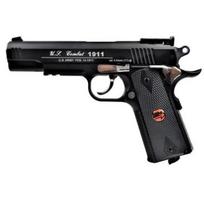 Bruni oro pistoletas BR-601MP, 4.5 mm, 105 m/s, 17 J, 20 šovinių, CO2, juodas, polimeras, plieno BB