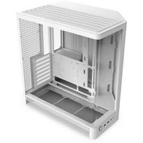 Nzxt Kompiuterio korpusas H6 (2026) CC-H62FW-01, ATX, 2x USB 3.0, 1x USB Type-C, grūdintas stiklas, baltas