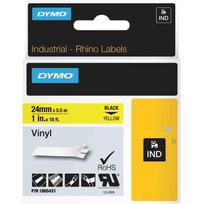 Dymo Rhino vinyl tape 1805431 (24 mm, black on yellow)