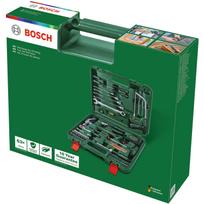 Bosch įrankių rinkinys 1600A039HY, 63 vnt., kombinuotos replės, matavimo juosta, metalo pjūklas, plaktukas, antgaliai, galvutės