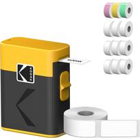 Kodak etikečių spausdintuvas M50Y, 1 kasetė, 230 etikečių, 5 s, 1.2–2'' × 0.6'', Bluetooth, Type-C, iOS ir Android