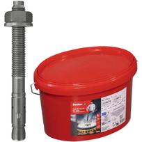 Fischer varžtas inkaras FAZ II Plus 12/20 R 568864, 12 mm x 119 mm, 80 vnt, plienas, ertmės tvirtinimas, betonas