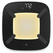 Homedics SCL-BBC200-BK3R vonios svarstyklės, 180kg, 30.5x30.5x2.9cm, grūdintas stiklas, 13 biometrijos duomenų