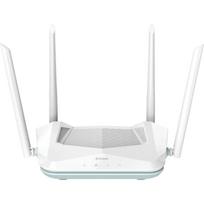 D-Link R15/E maršrutizatorius, 1500MBit/s, 2.4 GHz, 5 GHz, 4 antenos, Gigabit LAN, Wi-Fi 6, AI optimizavimas, WPA2, QoS