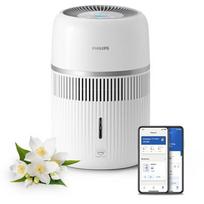 Philips oro drėkintuvas HU4210/04, 3 W, 3.5 l, 300 ml/h, 44 m², 21 h, 6-25 dB, 3 greičiai, NanoCloud, aromaterapija, laikmatis