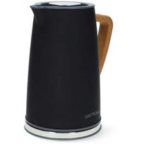 Gastronoma elektrinis virdulys 18130006, 1.7 l, 2200 W, nerūdijantis plienas, juodas, 360° besisukantis pagrindas