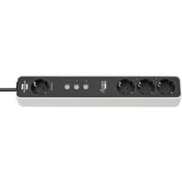 Brennenstuhl ilgintuvas 1153240627, 3600W, 1.5m, IP20, 3x lizdai, 1x nuolatinis, WiFi, balso valdymas, laikmatis