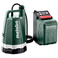 Metabo povandeninis siurblys TPF 18 LTX 7000 601748850, 18 V, 7000 l/h, 9 m, 0.9 bar, 1" išorinis sriegis, IPX8, IPX4, 6 m, 7 m