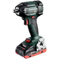 Metabo smūginis suktuvas SSW 18 LTX 550 BL 602404800, 18 V, 2x4 Ah, 550 Nm, 840 Nm, 2800/min, 1/2", bešepetėlis, LED, dėklas