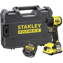 Stanley belaidis smūginis veržliasukis SFMCF811D1T-QW, 18V, 180Nm, 2.0Ah, 3500ipm, 2800rpm, LED apšvietimas, akumuliatorius