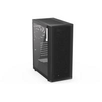 Endorfy Ventum 400 Air EY2A024, Midi bokštas, ATX, Micro ATX, Mini ITX, juodas, grūdintas stiklas, 4x 120 mm ventiliatoriai
