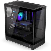 Endorfy Kompiuterio korpusas Fishtank 6000 Flex EY2A026, Midi bokštas, juodas, grūdintas stiklas, ATX, Micro ATX, Mini ITX, ARGB