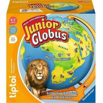 Ravensburger interaktyvus mokymosi gaublys Junior Globe 00115, 23cm, 640g, 2 metai, sukamas stovas, viktorinos