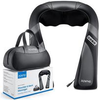 Renpho Kaklo masažuoklis U-Neck Go SNM067 PEU-RP-SNM067-BK, 24W, 3 greičiai, 3 režimai, šildymas, laikmatis, Li-ion, USB