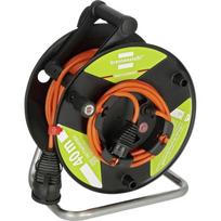 Brennenstuhl Kabelio ritė 1188500, 40m, 230V, 16A, IP44, 290mm, Oranžinė, PG kištukas, Lauko, Apsauga nuo perkaitimo