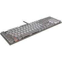 Cherry KC 500 MX LP klaviatūra G8A-25500HOADE-29, USB, QWERTZ, mechaninė, pilka, apšvietimas, 109 klavišai, 1.8 m kabelis