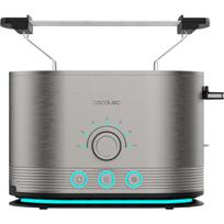 Cecotec Skrudintuvas Shine&Toast Double 3285, 850W, 2 riekės, 7 pakopos, LED žiedas, nerūdijantis plienas, atšildymas, pašildymas