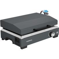 Campingaz Plancha Sigma 1 CV 2226624, 2.8kW, 1 degiklis, 30x45cm, 1350cm2, emaliuotas ketaus plokštė, dangtis, riebalų surinktuvas