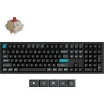 Keychron Q6 Ultra 8K Q6U-M1-DE, žaidimų klaviatūra, Full Size, vokiškas išdėstymas, juoda, 2,4 GHz, Bluetooth 5.3